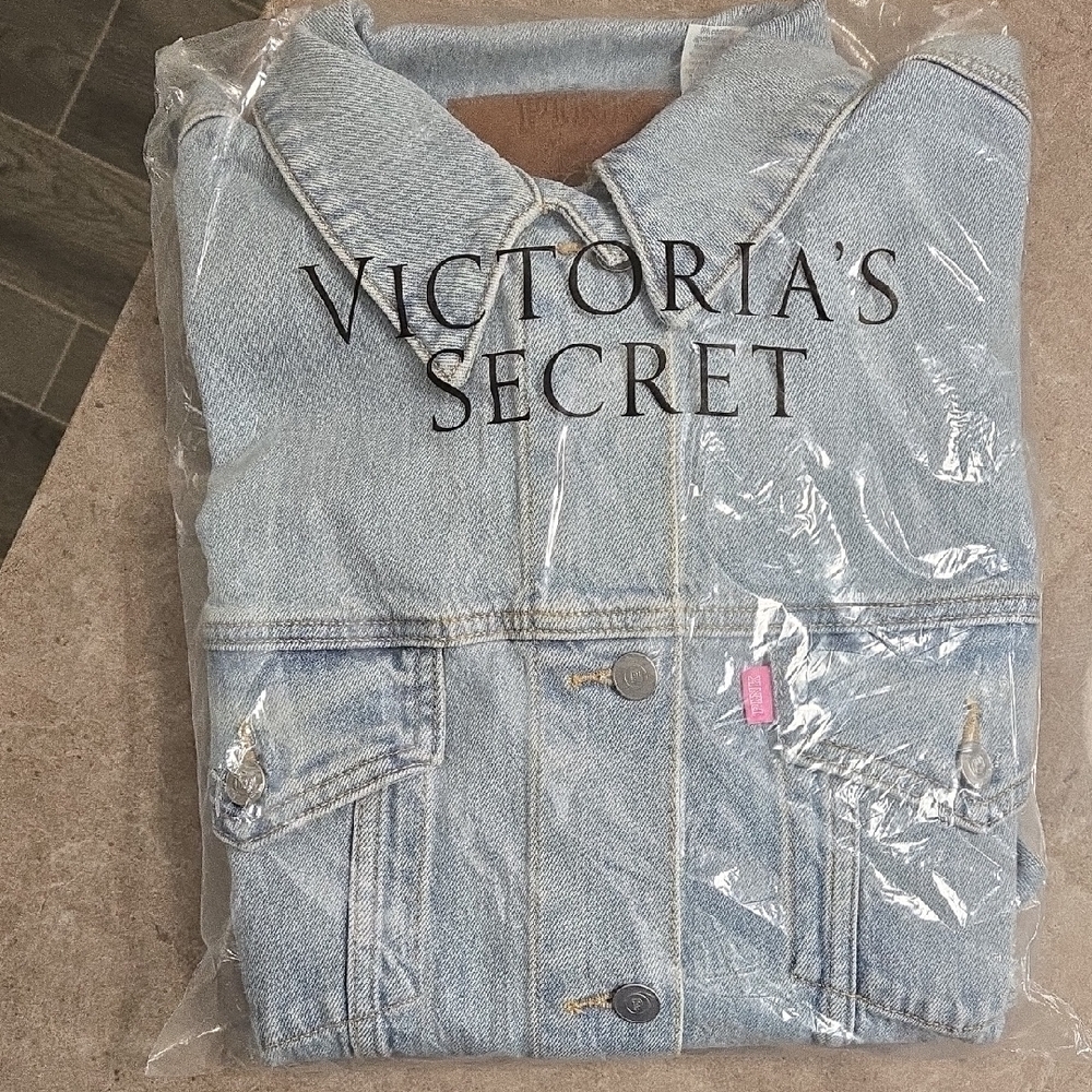 Victoria's Secret Light Blue Denim Jacket